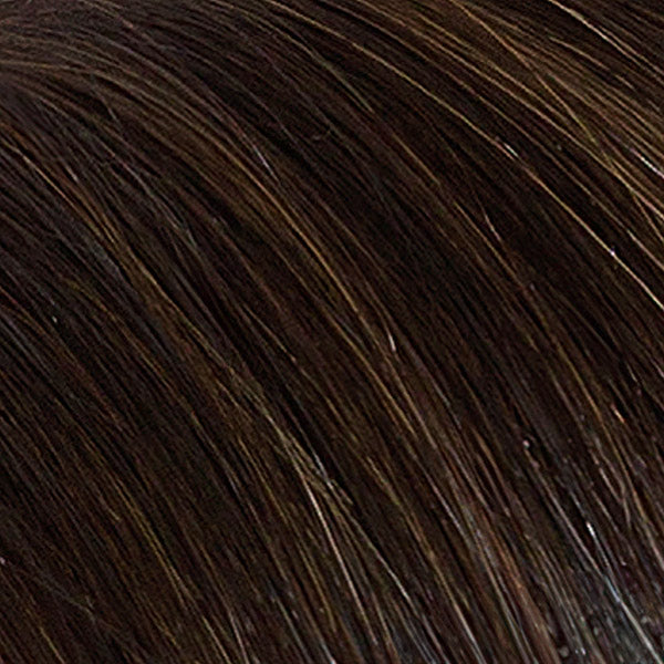 The Parting Long - Mischhaar Topper - Espresso-Mix (2/4)